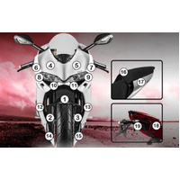 Eazi-Guard Paint Protection Film for Ducati Panigale 959  matte