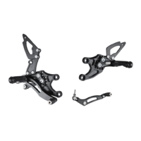 Bonamici Racing Rearsets (Race Version) To Suit Honda CBR1000RR 2008 - 2016