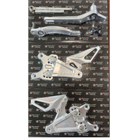Bonamici Racing Rearsets (Standard Version) To Suit Honda CBR1000RR-R (2020 - Onwards) - SILVER