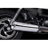 IXIL SLASHED END CAP (CHROME)