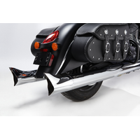 IXIL FISHTAIL END CAP (CHROME)