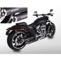 Miller Independence FBY | Slip-On Exhaust To Suit Harley-Davidson Fat Boy (Standard, high-gloss polished)
