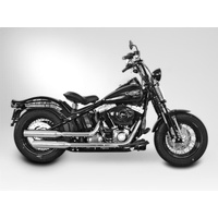 Miller Hunter CB | Slip-On Exhaust To Suit Harley-Davidson Cross Bones (Standard, high-gloss polished)