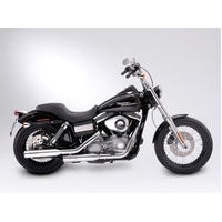 Miller Nebraska LR | Slip-On Exhaust To Suit Harley-Davidson Low Rider (Tapered, high-gloss polished)