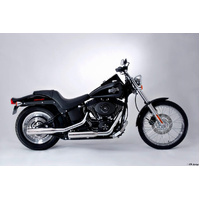 Miller Arizona ST / CU | Slip-On Exhaust To Suit Harley-Davidson Custom, Standard (Standard, high-gloss polished)