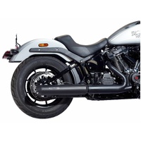 Miller Liberty HC | Slip-On Exhaust To Suit Harley-Davidson Heritage Classic (Tapered, matt black)