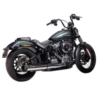 Miller Liberty LRS | Slip-On Exhaust To Suit Harley-Davidson Low Rider S (SlashCut, matt black)
