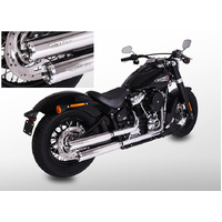Miller Independence SB | Slip-On Exhaust To Suit Harley-Davidson  (Tapered, high-gloss polished)