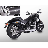 Miller Independence SG | Slip-On Exhaust To Suit Harley-Davidson Sport Glide (SlashCut, high-gloss polished)