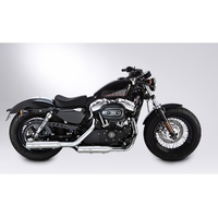Miller Silverado I | Slip-On Exhaust To Suit Harley-Davidson XL1200, XL883 (Standard, high-gloss polished)