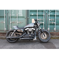 Miller Silverado III | Slip-On Exhaust To Suit Harley-Davidson XL1200, XL883 (Tapered, high-gloss polished)