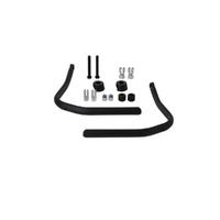 SW-Motech Handguard Mounting Kit - Black. For hollow handlebars. 22mm to 1 inch.(HDG.00.220.80800/B)