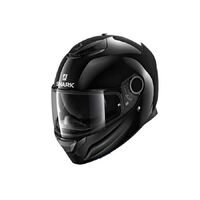 Shark Spartan Blank Helmet (Black) [Size: L]
