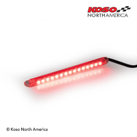 Koso LED Light Bar | 114mm – Red