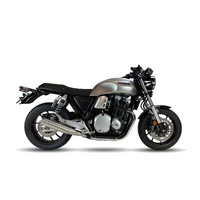 IXIL SLIP ON (RIGHT MUFFLER) - IRONHEAD ROUND MATT INOX To Suit HONDA CB 1100 EX - RS 16-20 (SC78)