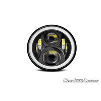 Custom Acces HEADLIGHT MODEL EVOLUTION + SUPPORT C/BLACK