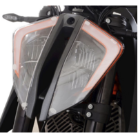 R&G Racing Headlight Shield To Suit KTM 1290 Super Duke R (2020 - Onwards) - Clear