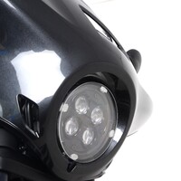 R&G Racing Headlight Shield To Suit Honda CMX500 Rebel (S) '20-, CMX1100 Rebel (DCT) '21- & CMX1100T Rebel (DCT) '23- & Moto Morini Seiemmezzo SCR '22