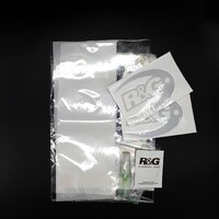 R&G Racing Headlight Shields To Suit KTM 1290 Super Adventure R '21- (PAIR, Second Skin Type)