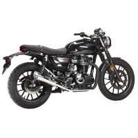 Miller Spitfire | Slip-On Exhaust To Suit Honda GB350S (SlashCut, high-gloss polished)