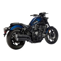 Miller Stormbreaker | Slip-On Exhaust To Suit Honda CMX 1100 Rebel (Tapered, high-gloss polished)
