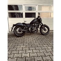 Miller Custom | Slip-On Exhaust To Suit Honda CMX 500 Rebel (Standard, matt black)