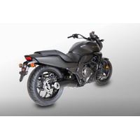 Miller Mulsanne | Slip-On Exhaust To Suit Honda CTX 700 (Tapered, matt black)
