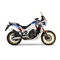 HP Corse Honda Africa Twin Crf 1100 20-24 4-TRACK R Black Exhaust