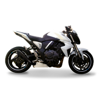 HP Corse Honda Cb 1000R 08-16 Hydroform Black Exhaust