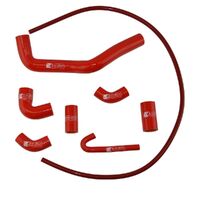 Eazi-Grip Silicone Hose Kit To Suit Ducati Panigale V4 (Red)