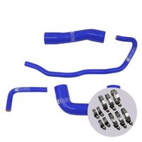 Eazi-Grip Silicone Hose And Clip Kit To Suit BMW S1000RR (2019 - Onwards) - Blue