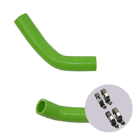 Eazi-Grip Silicone Hose and Clip Kit for Kawasaki Ninja 650 ER-6 2006 - 2017  green