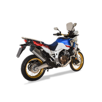 HP Corse Honda Africa Twin Crf 1000 16-19 Sps Carbon Satin Exhaust