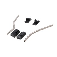 SW-Motech BLAZE Saddlebag Support Arms. Black. Triumph Street Triple 765 (19-). (HTA.11.740.86000/B)