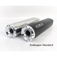 Miller Omaha II CV | Slip-On Exhaust To Suit Indian Chief Vintage (Standard, matt black)