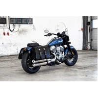 Miller Omaha SCL | Slip-On Exhaust To Suit Indian Super Chief Dark Horse, Super Chief Limited (Standard, matt black)