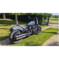 Miller Omaha SC | Slip-On Exhaust To Suit Indian Sport Chief, Sport Chief RT (Tapered, high-gloss polished)