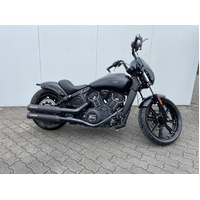 Miller Yuma III RG | Slip-On Exhaust To Suit Indian Scout Rogue (Tapered, matt black)