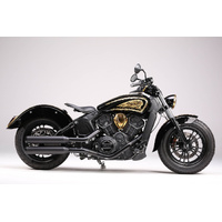 Miller Yuma STS  | Slip-On Exhaust To Suit Indian Scout Sixty (Standard, matt black)