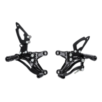 Bonamici Racing Rearsets To Suit Kawasaki ZX6R 2009 - 2017