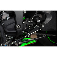 Bonamici Racing PRO Rearsets To Suit Kawasaki ZX-6R (2020 - Onwards)
