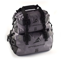 Pyramid Waterproof Motorcycle Duffle Bag Bundle | Grey | 20L + 40L