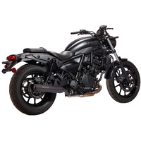 Miller Bullet | Slip-On Exhaust To Suit Kawasaki Eliminator 500 (SlashCut, matt black)