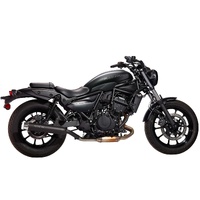 Miller Bullet | Slip-On Exhaust To Suit Kawasaki Eliminator 500 (Tapered, high-gloss polished)