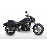Miller Matador | Exhaust System To Suit Kawasaki Vulcan S (SlashCut, high-gloss polished)