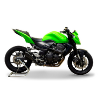 HP Corse Kawasaki Z 750 07-14 Hydroform Black Exhaust