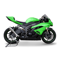 HP Corse Kawasaki ZX-6R 600 09-16 Hydroform Satin Exhaust
