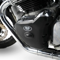 R&G Racing Engine Case Cover Kit (Pair) To Suit Royal Enfield Continental GT650 '18-/Interceptor 650 '19-(Race covers)