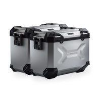SW-Motech TRAX ADV Aluminium Case System -Silver. 45/45L. Honda NT1100 (21-).(KFT.01.052.70100/S)