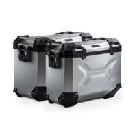 SW-Motech TRAX ADV Aluminium Case System - Silver. 45/37L. BMW F 900 GS(23-) (KFT.07.602.70000/S)